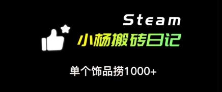 搬砖日记2：另类steam搬砖技巧 ，我就只买一个饰品，单个饰品捞1000+